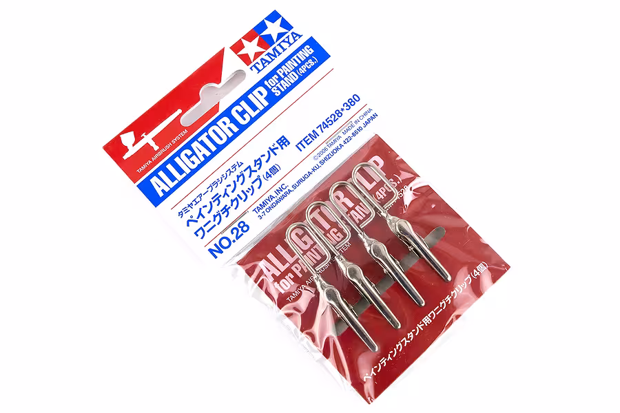 TAMIYA ALLIGATOR CLIP FOR P. STAND (4PCS)