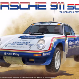 NuNu 1/24 Porsche 911 1984 Oman Rally Plastic Model Kit [24011]