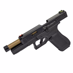 Golden Eagle G-Series TTI Metal Green Gas Blowback Pistol - Gel Blaster - Image 2